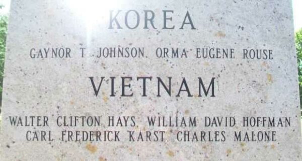 RUSSELL COUNTY VETERANS MEMORIAL STONE C