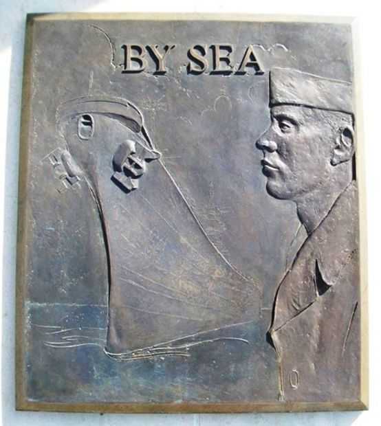 KANSAS STATE UNIVERSITY WORLD WAR II MEMORIAL PLAQUE D