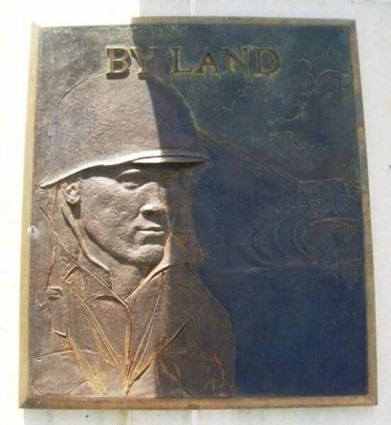 KANSAS STATE UNIVERSITY WORLD WAR II MEMORIAL PLAQUE C