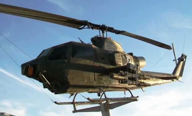 B-29 ALL VETERANS MEMORIAL AH-1 HELICOPTER