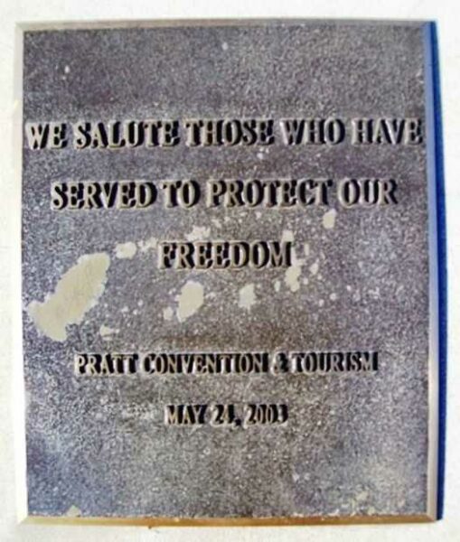 B-29 ALL VETERANS MEMORIAL PLAQUE D