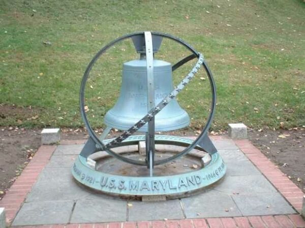 U.S.S. MARYLAND WAR MEMORIAL BELL
