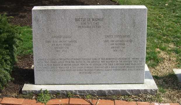 BATTLE OF MIDWAY MEMORIAL STONE I