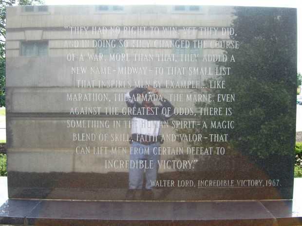 BATTLE OF MIDWAY MEMORIAL STONE F