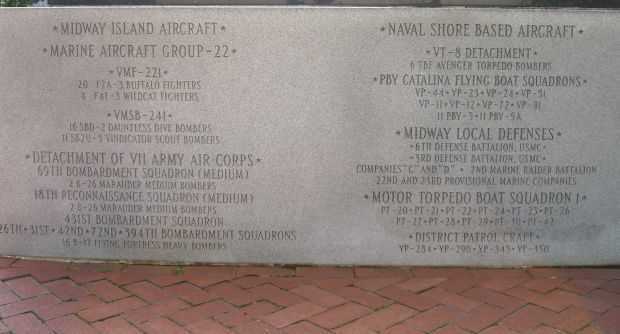 BATTLE OF MIDWAY MEMORIAL STONE D