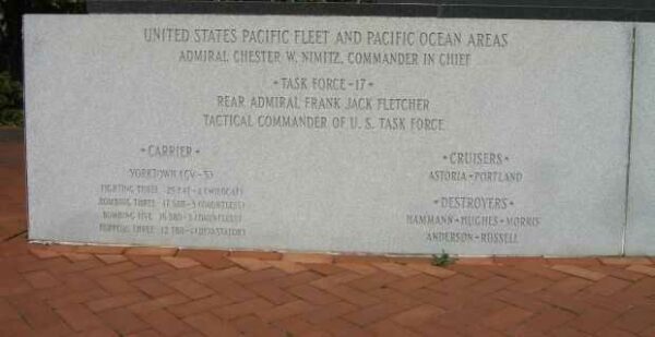 BATTLE OF MIDWAY MEMORIAL STONE B