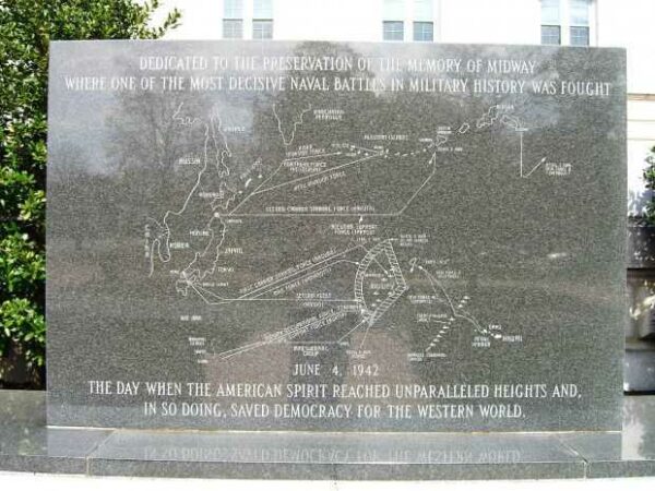 BATTLE OF MIDWAY MEMORIAL STONE A