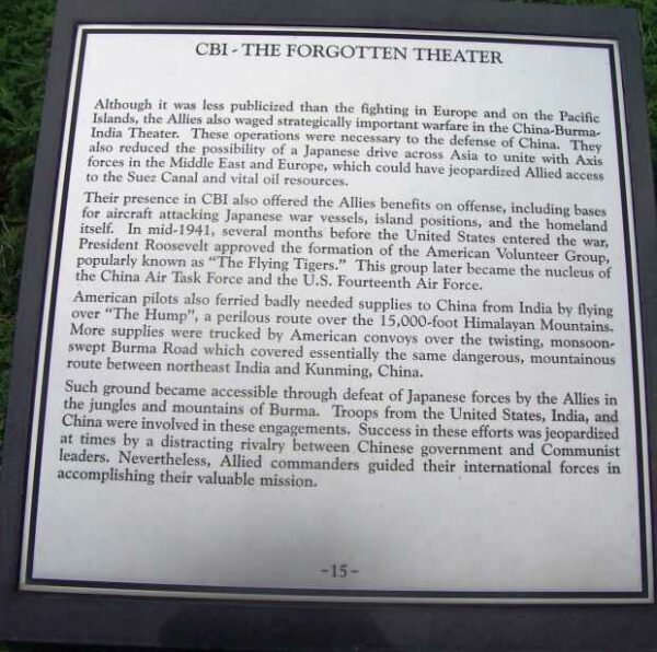 MARYLAND WORLD WAR II MEMORIAL PLAQUE O