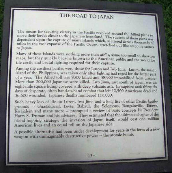 MARYLAND WORLD WAR II MEMORIAL PLAQUE M