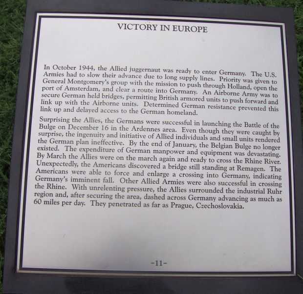 MARYLAND WORLD WAR II MEMORIAL PLAQUE K