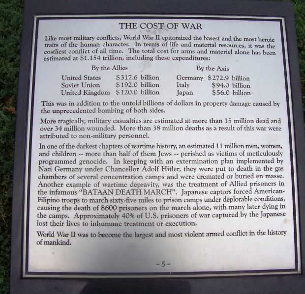 MARYLAND WORLD WAR II MEMORIAL PLAQUE E