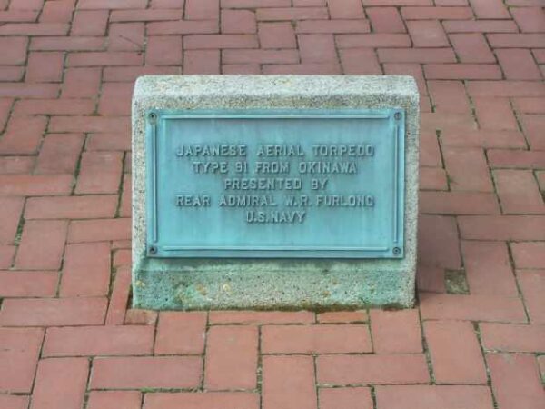JAPANESE TORPEDO WAR MEMORIAL PLAQUE B