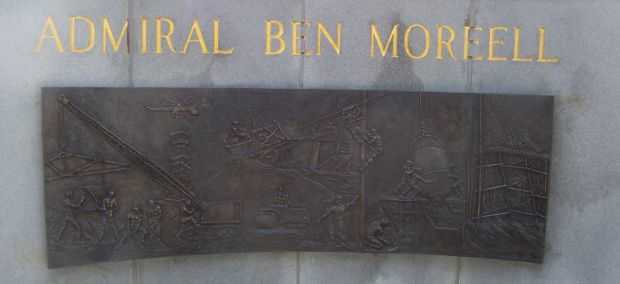 ADMIRAL BEN MOREELL WAR MEMORIAL PLAQUE C