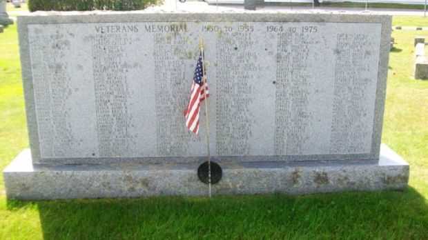 WELLS VETERANS MEMORIAL BACK