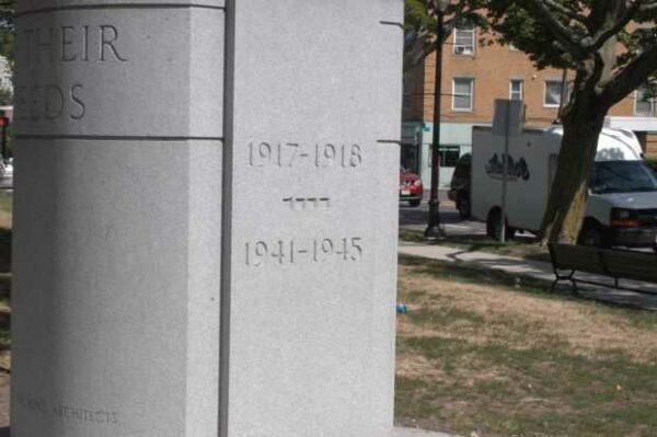 ST. JOSEPH PARISH WAR MEMORIAL DEDICATION STONE B