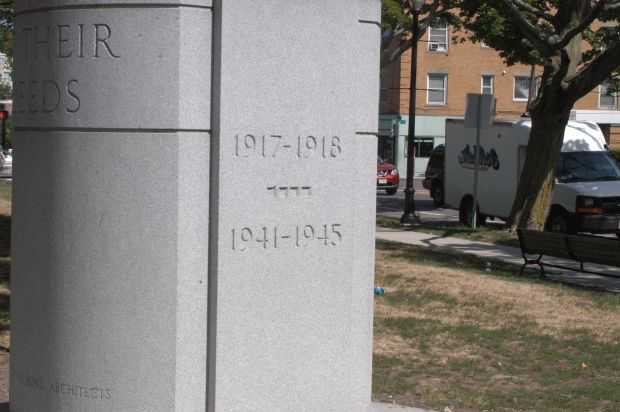 ST. JOSEPH PARISH WAR MEMORIAL DEDICATION STONE B
