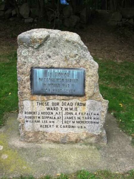 WARD 7 WORLD WAR II MEMORIAL