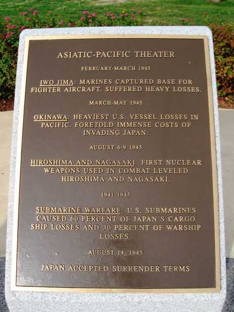 GLOUCESTER WWII MEMORIAL PLAQUE L