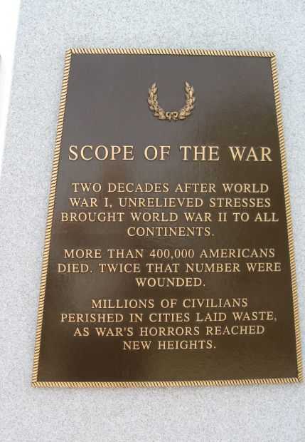 GLOUCESTER WWII MEMORIAL PLAQUE E