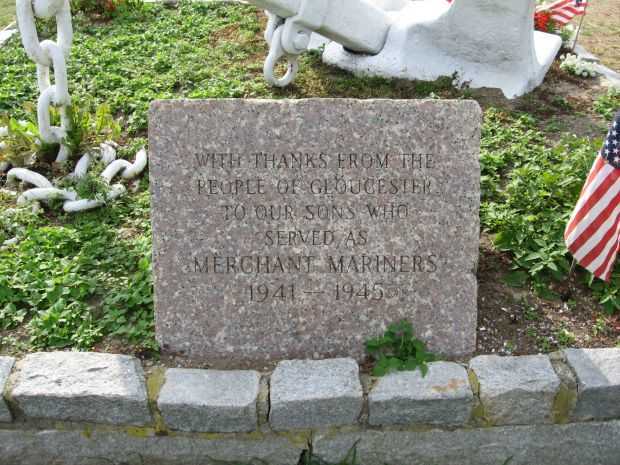 GLOUCESTER WORLD WAR II MERCHANT MARINE MEMORIAL STONE