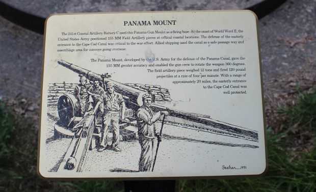 PANAMA MOUNT MEMORIAL PLAQUE