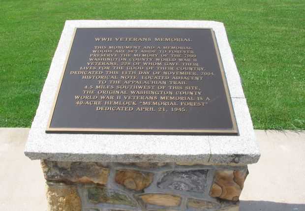 WASHINGTON COUNTY WWII VETERANS MEMORIAL