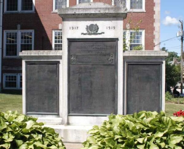 DOVER WORLD WAR I MEMORIAL