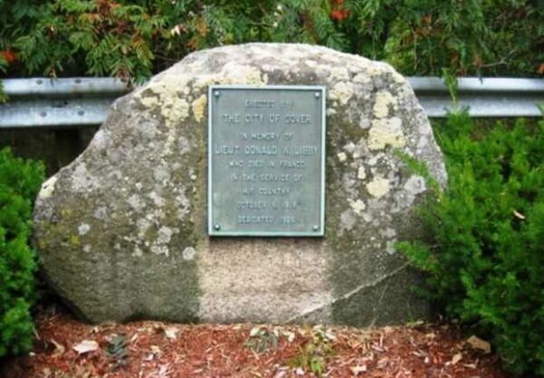 LIEUT. DONALD W. LIBBY WAR MEMORIAL