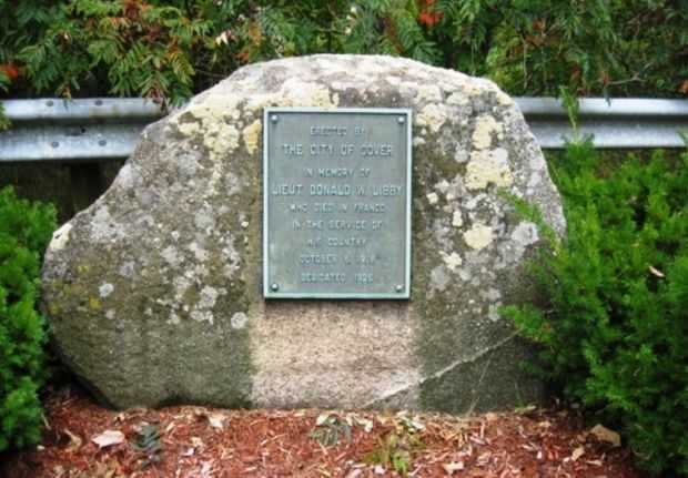 LIEUT. DONALD W. LIBBY WAR MEMORIAL