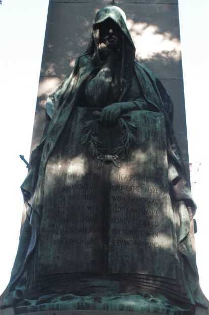 MANCHESTER WORLD WAR I MEMORIAL DEDICATION STONE