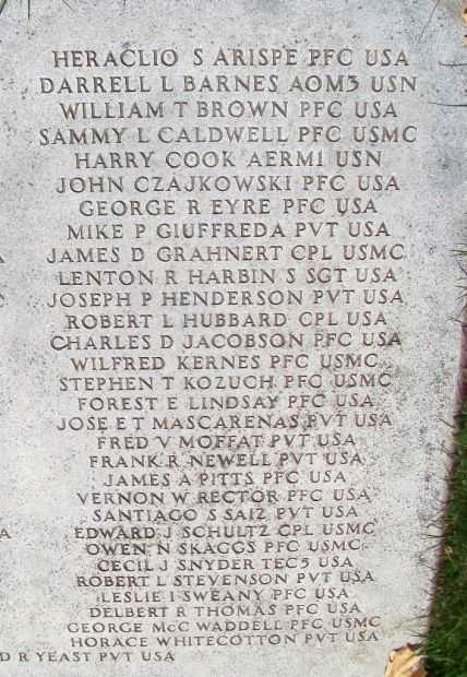 VICTIMS OF JAPANESE MASSACRE WAR MEMORIAL STONE D