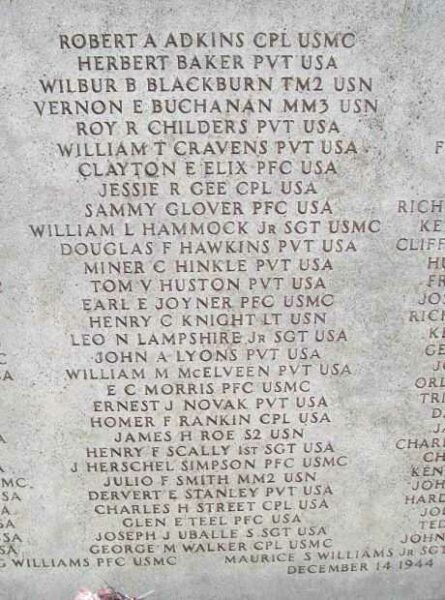 VICTIMS OF JAPANESE MASSACRE WAR MEMORIAL STONE B