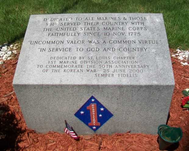 ALL MARINES AND 50TH ANNIVERSARY OF THE KOREAN WAR MEMORIAL