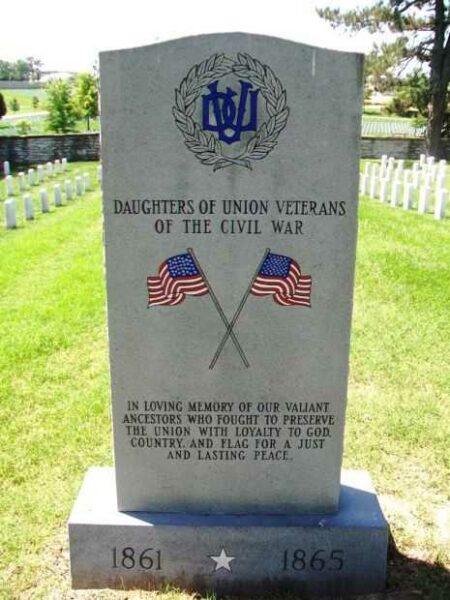 DAUGHTERS OF UNION VETERANS OF THE CIVIL WAR MEMORIAL