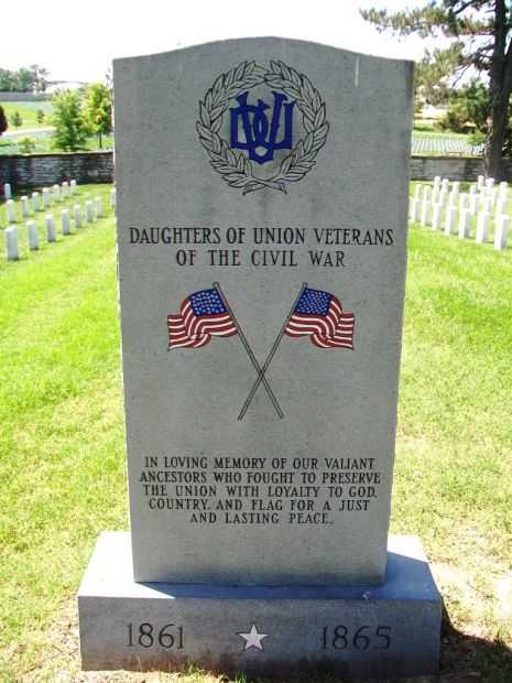 DAUGHTERS OF UNION VETERANS OF THE CIVIL WAR MEMORIAL