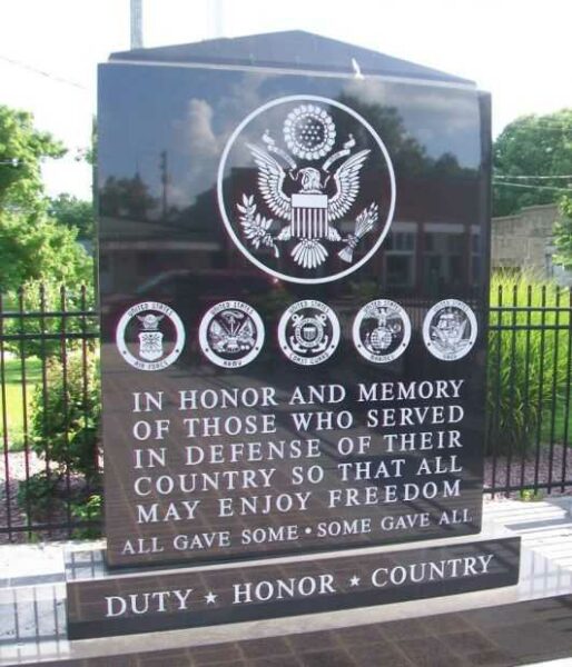 WEAUBLEAU VETERANS MEMORIAL