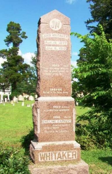 JOHN WHITAKER WAR MEMORIAL