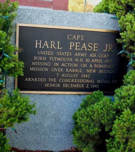 CAPT. HARL PEASE JR. MEDAL OF HONOR WAR MEMORIAL