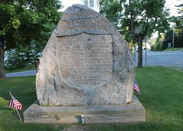 WOODSTOCK WORLD WAR I MEMORIAL