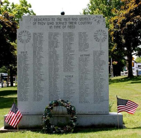 TROY WAR VETERANS MEMORIAL