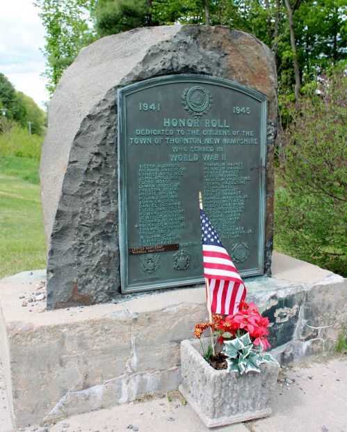 THORNTON WORLD WAR II HONOR ROLL MEMORIAL
