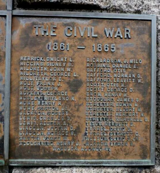 CHESTERFIELD CIVIL WAR AND WORLD WAR I MEMORIAL PLAQUE B