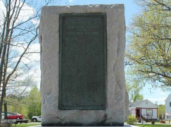 CANAAN CIVIL WAR MEMORIAL