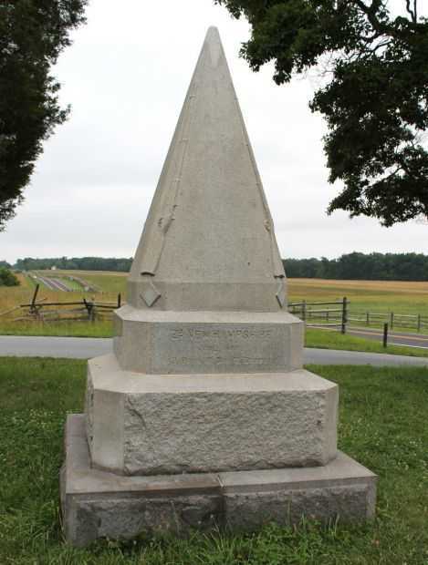 2D NEW HAMPSHIRE INFANTRY VOLUNTEER WAR MEMORIAL