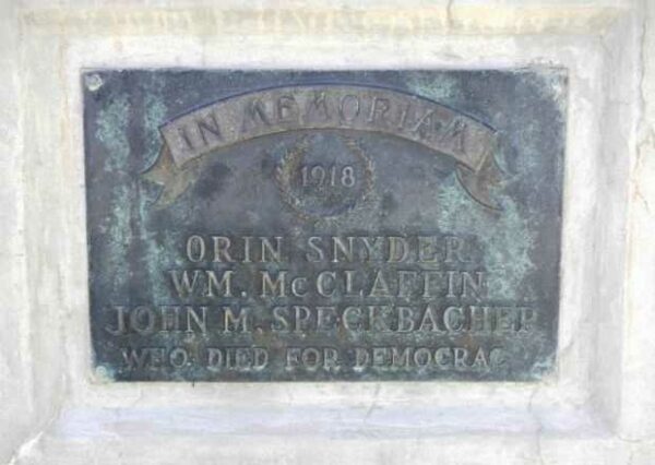 MIDWEST VETERANS MEMORIAL FLAGPOLE PLAQUE A