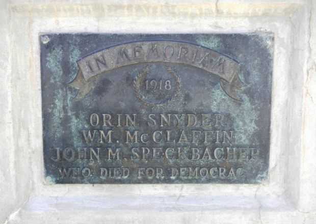 MIDWEST VETERANS MEMORIAL FLAGPOLE PLAQUE A