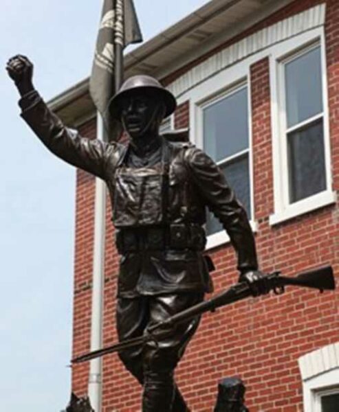 TATAMY WORLD WAR I DOUGHBOY MEMORIAL