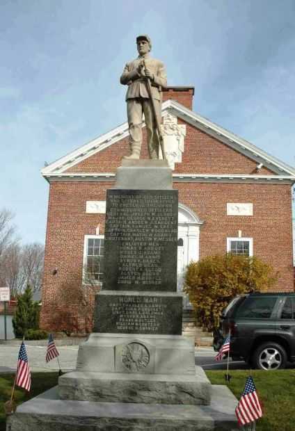 NEW LONDON WAR VETERANS MEMORIAL FRONT