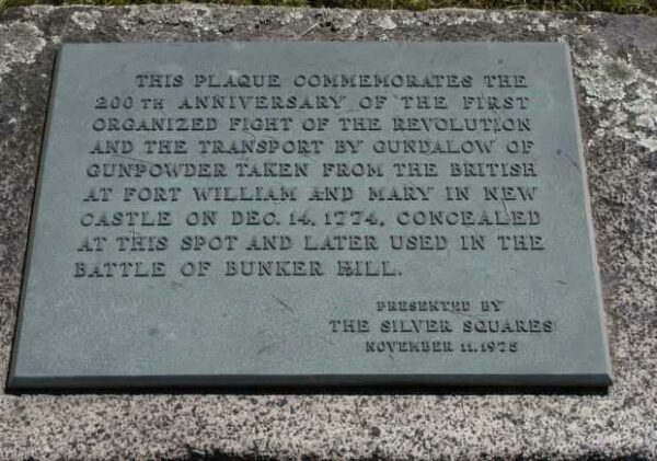 MAJOR GENERAL JOHN SULLIVAN MEMORIAL PLAQUE