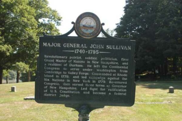 MAJOR GENERAL JOHN SULLIVAN MEMORIAL MARKER